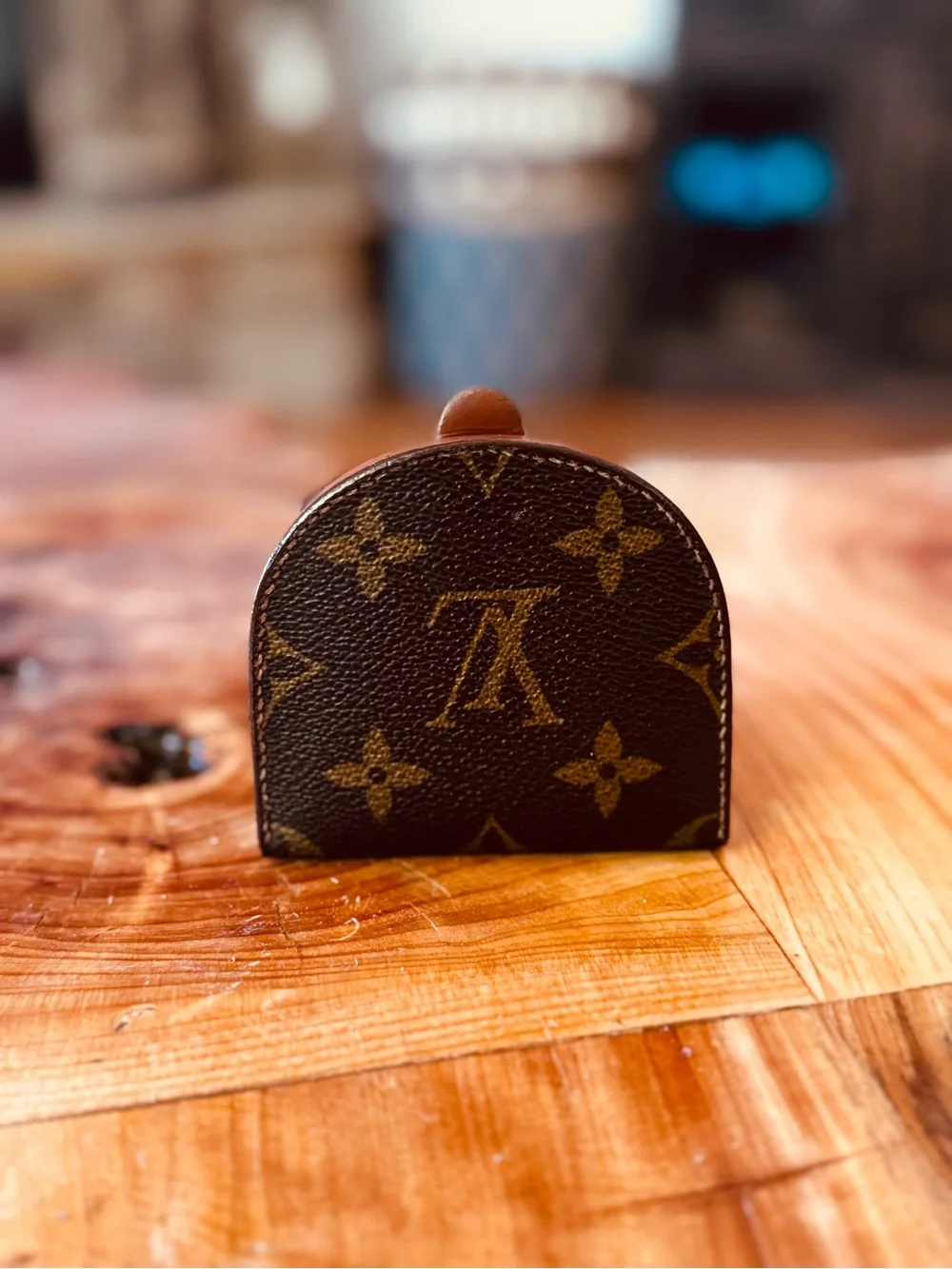 Louis Vuitton Monogram Porte Monnaie Cuvette Coin Purse Wallet very rare 1994 - Picture 5 of 17